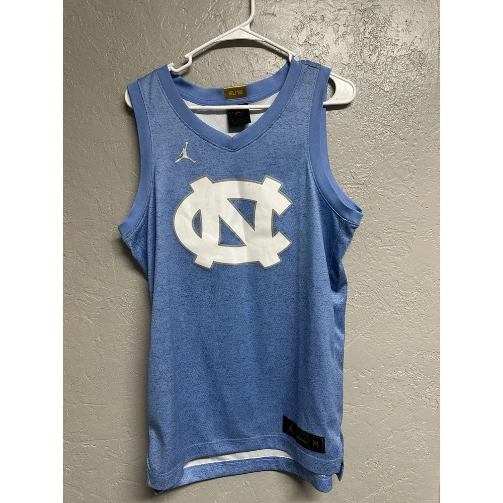 Jordan Nike Elite North Carolina Tar Heels Jersey Mens Medium